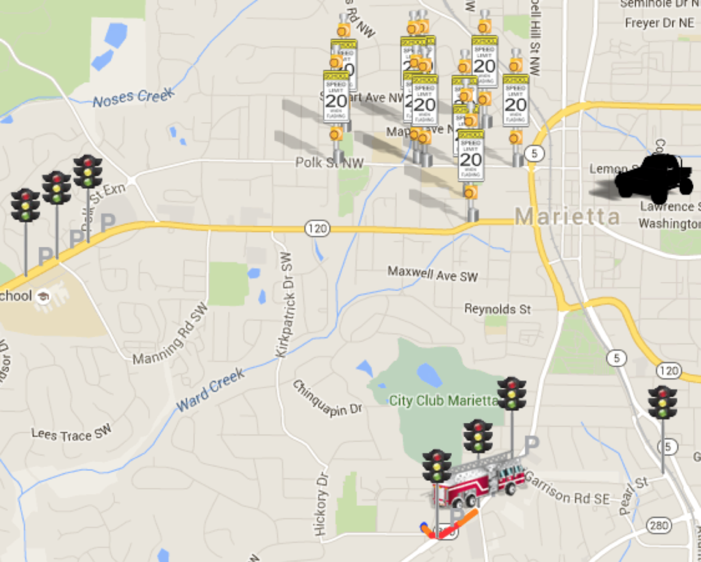 Glance Preempt & Priority System Map View